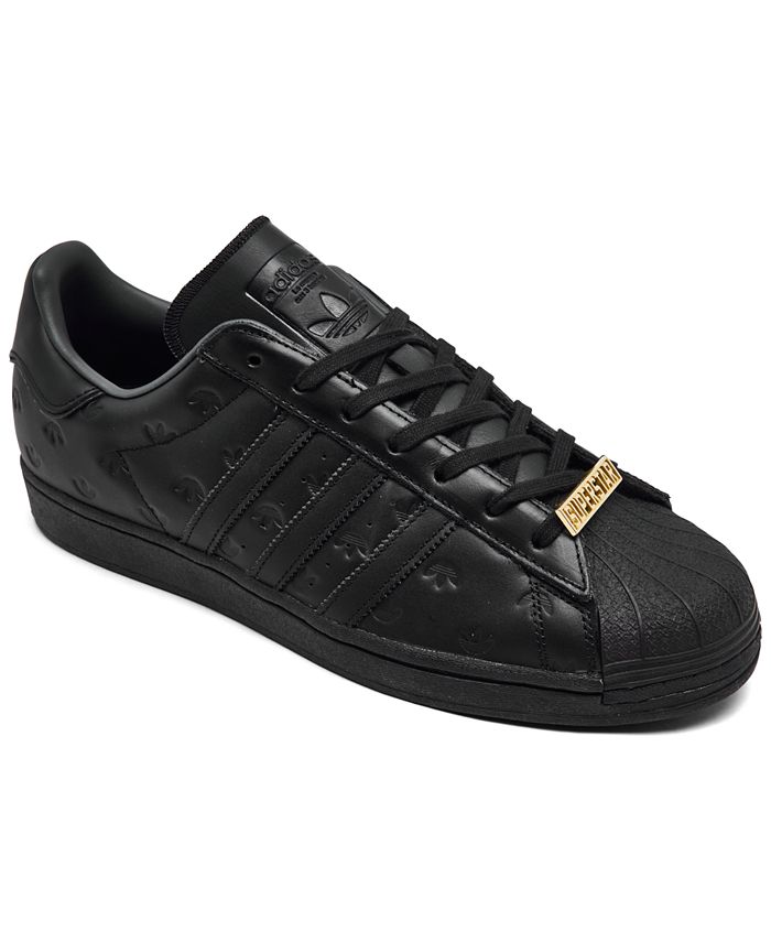 Adidas Original Superstar Shell Toe Cap White Black Leather Sneakers Men's  4.5
