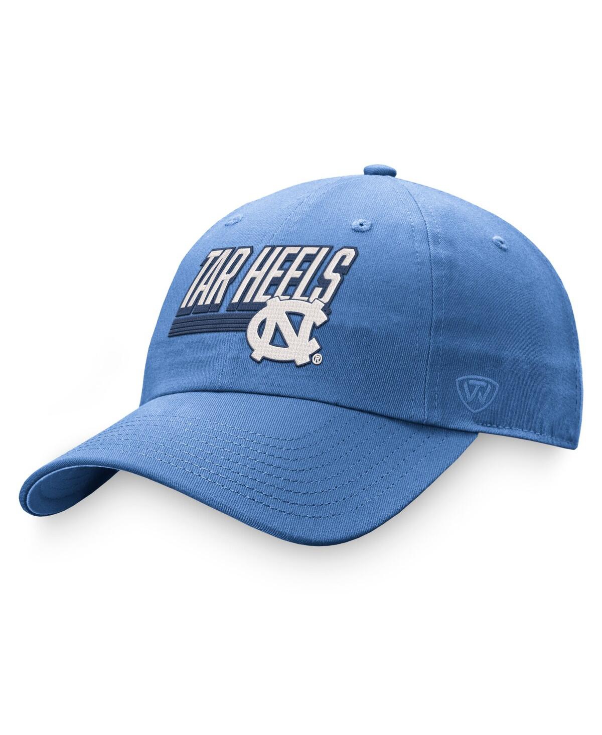 Top Of The World Men's  Carolina Blue North Carolina Tar Heels Slice Adjustable Hat In Carolina Blue