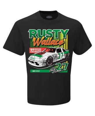 Men's Black Rusty Wallace '89 NASCAR Cup Series Champion T-shirt