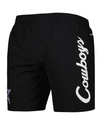 Men's Black Dallas Cowboys Team Essentials Nylon Shorts