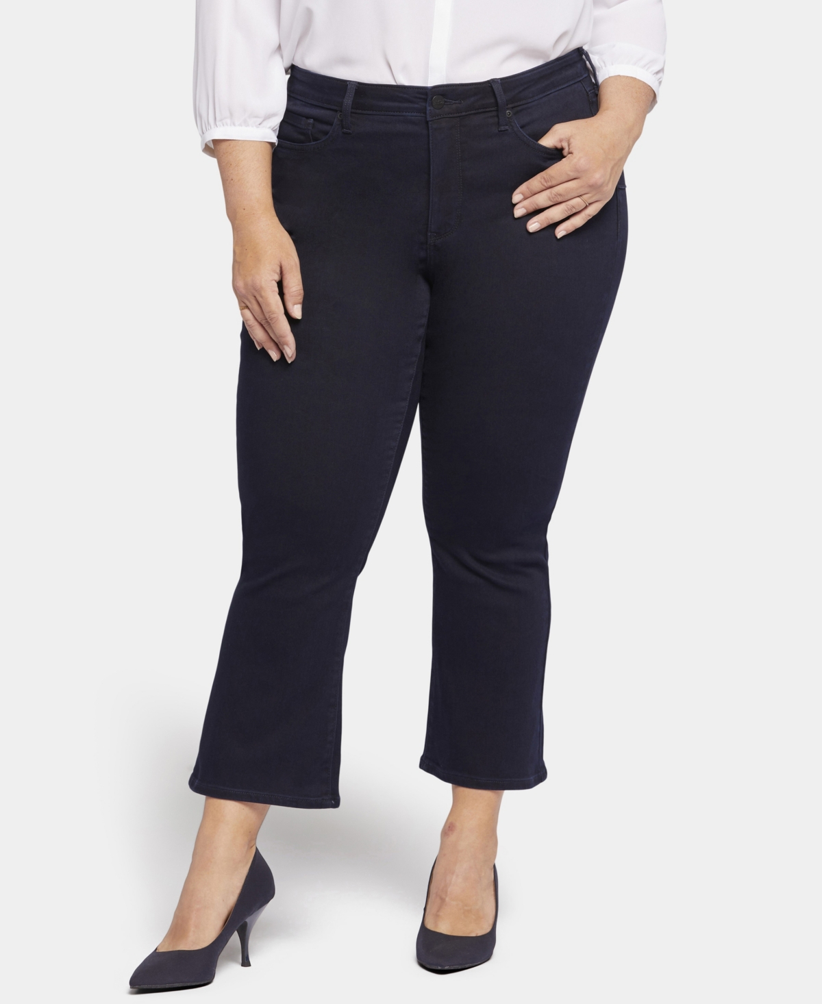 Nydj Fiona Uplift Slim Flare Jeans In Whimsical