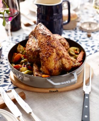 11.4" Oval Magnetic Wood Trivet