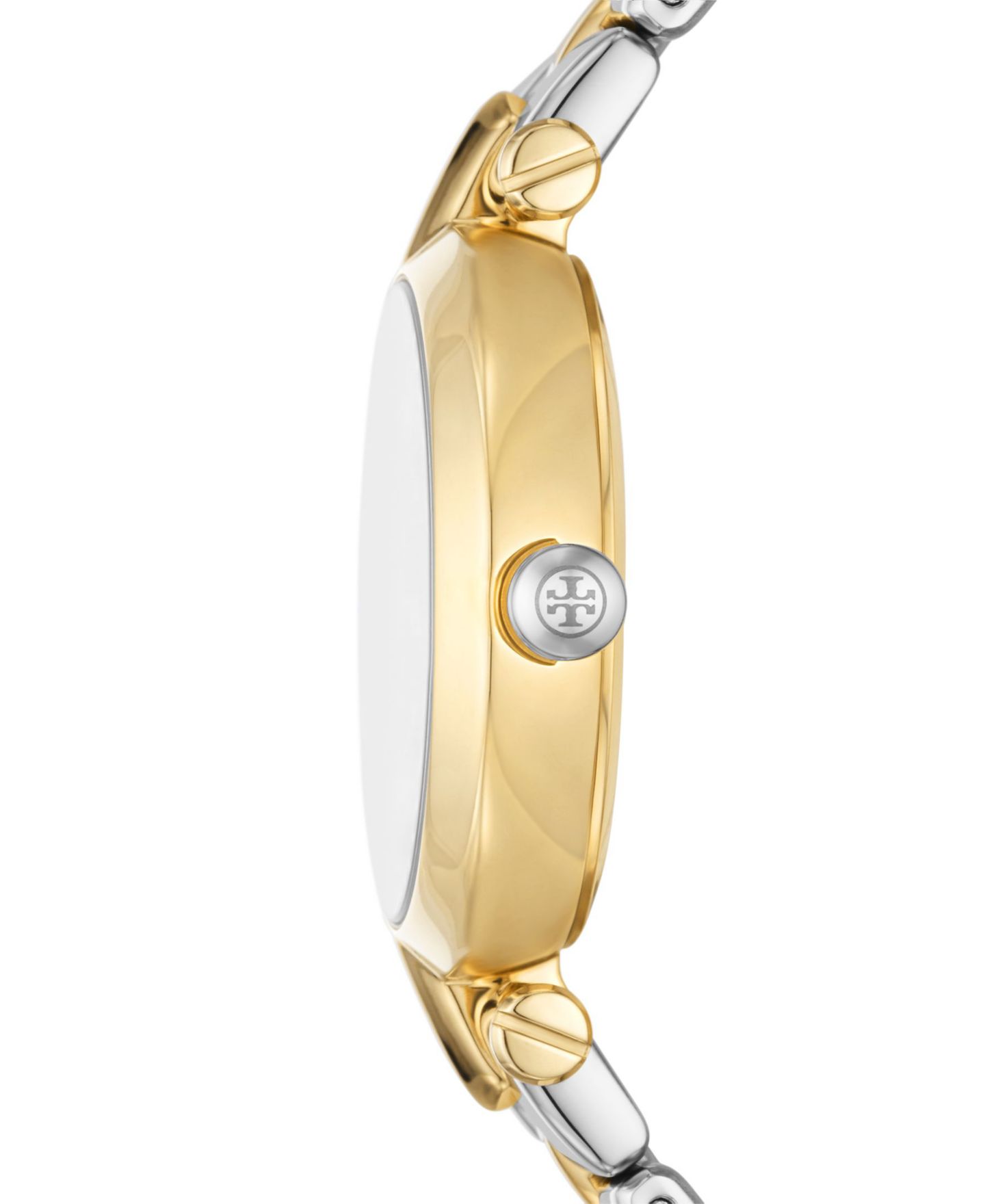 Женские часы Tory Burch Kira Two-Tone Stainless Steel Bracelet Watch 30mm — фото 2
