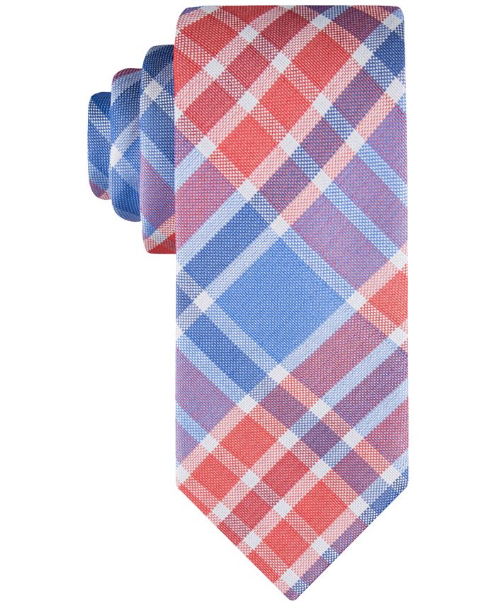 tommy hilfiger plaid tie