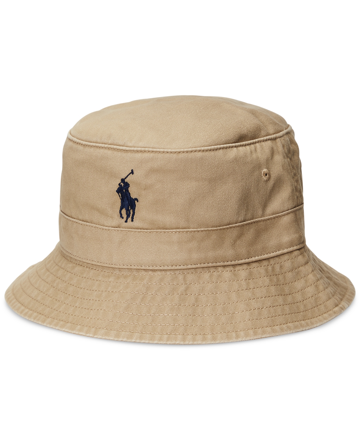 Polo Ralph Lauren Logo-embroidered Bucket Hat In Luxury Bge
