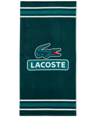 Lacoste Home - Croc Badge Cotton Beach Towel