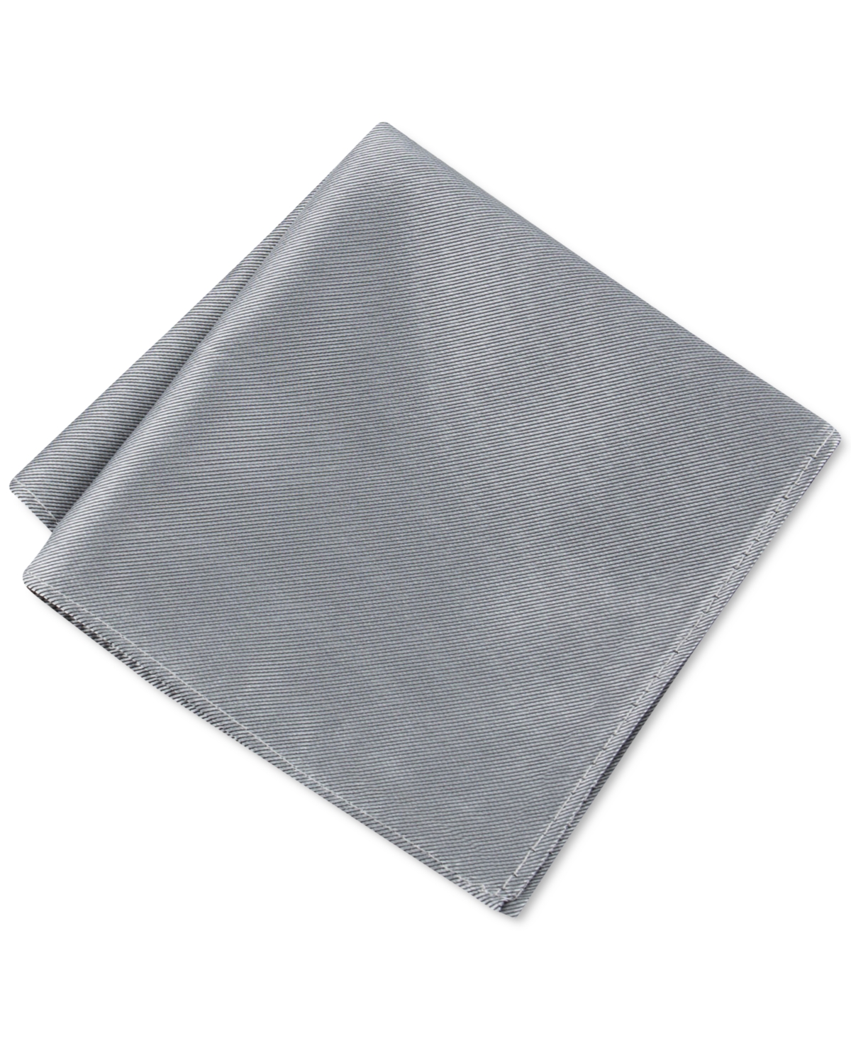Calvin Klein Men's Unison Solid Pocket Squares In Gray