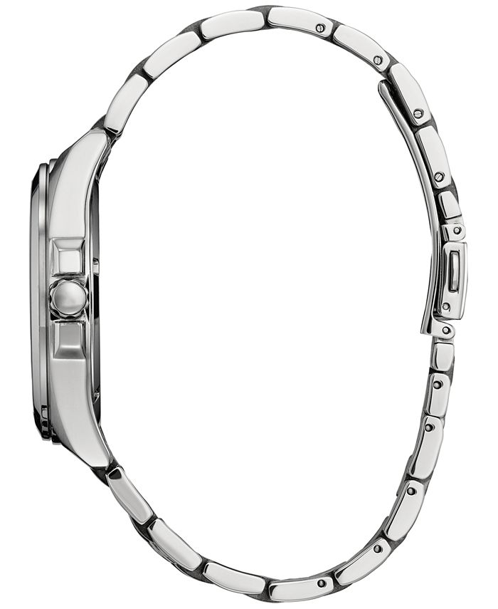 Citizen Eco-Drive Men's Peyten Stainless Steel Bracelet Watch 41mm - Macy's