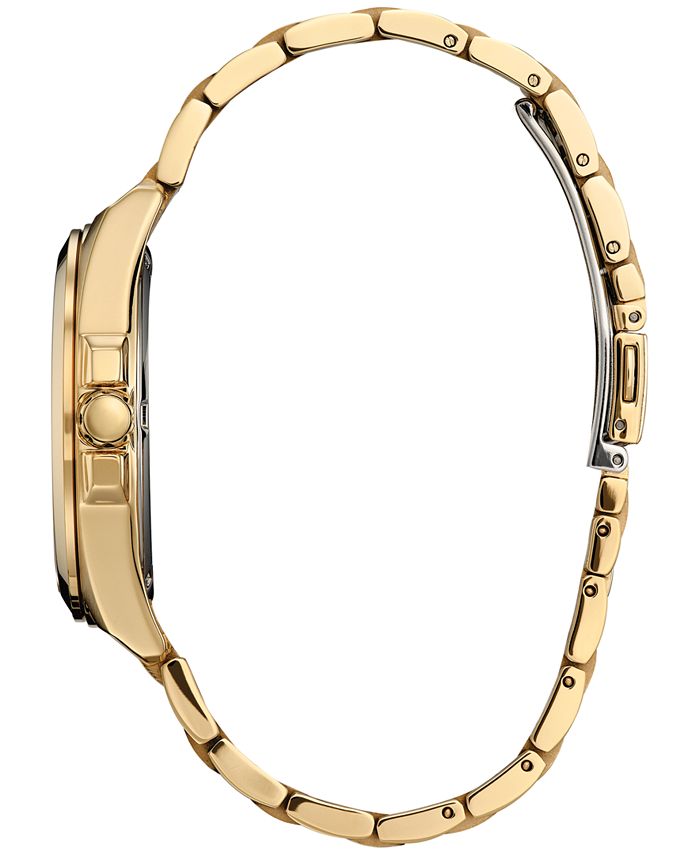 Citizen Eco-Drive Men's Peyten Gold-Tone Stainless Steel Bracelet Watch ...