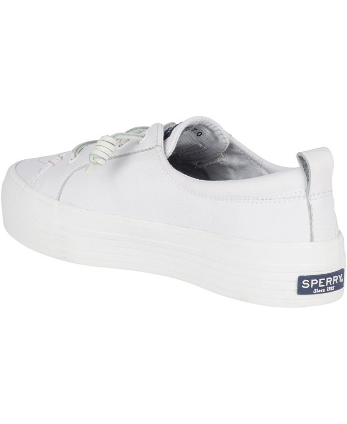 sperry women's crest vibe platform leather sneaker