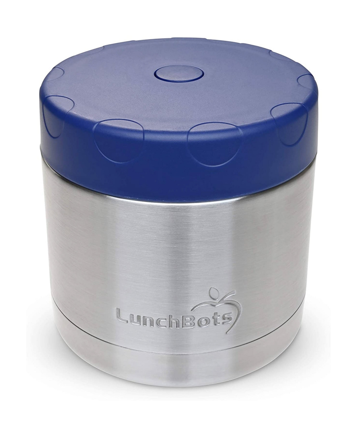 Lunchbots Wide Mouth Triple Insulated Thermos, 16 oz In Navy