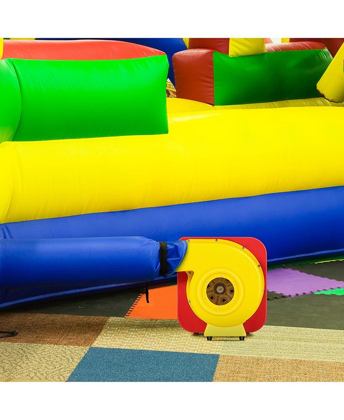 Costway Inflatable Bounce House Blower 1655W 2HP Air Pump Commercial Castle Slide Fan Macy's
