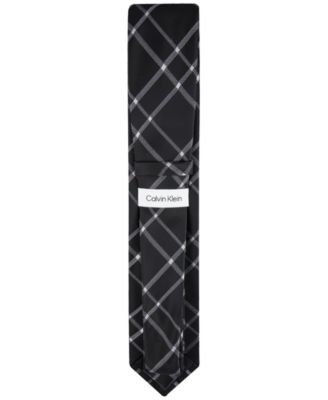 Men's Stitch Plaid Tie