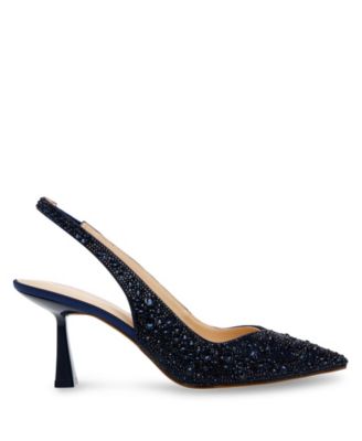 Clark Rhinestone Slingback Pumps