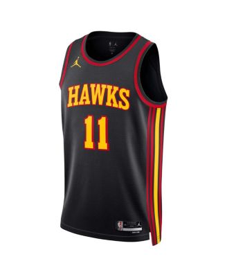 Men's Jordan Trae Young Black Atlanta Hawks Statement Edition Swingman Jersey