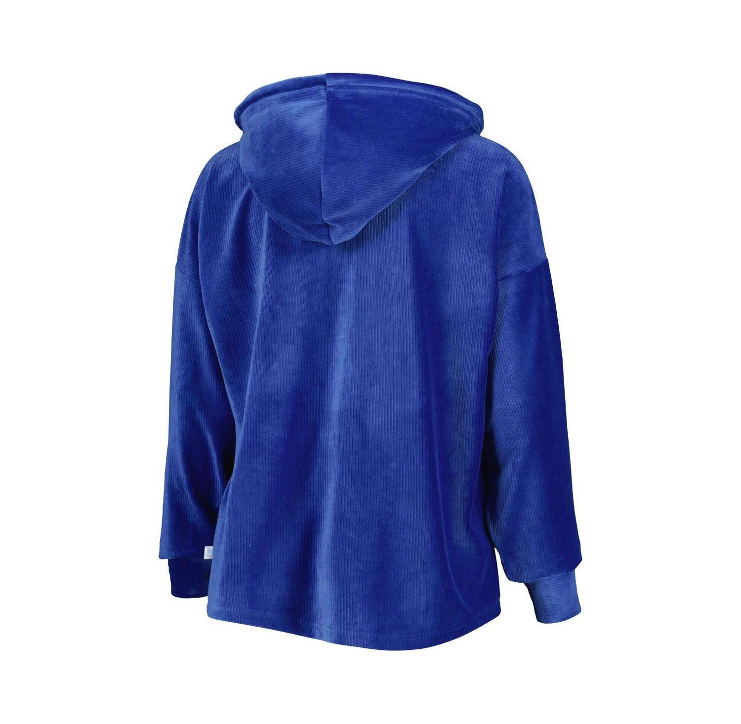 Women's Royal Los Angeles Dodgers End Line Pullover Hoodie