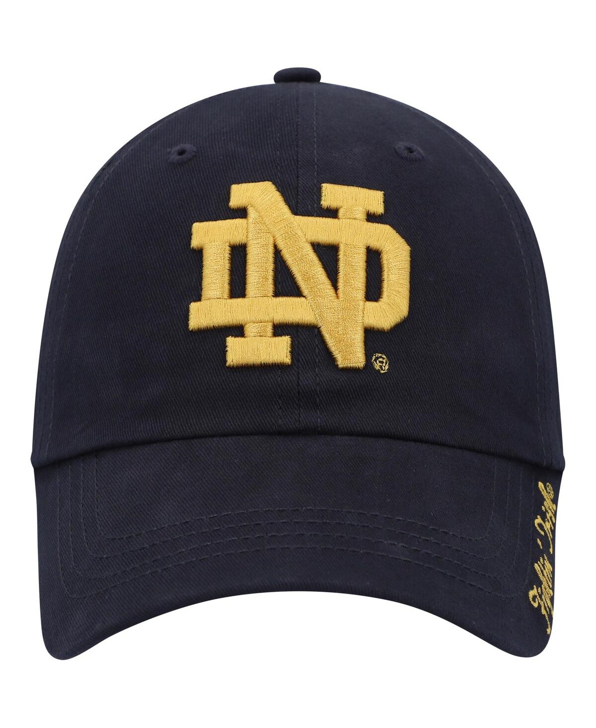 47 Brand Women's ' Navy Notre Dame Fighting Irish Miata Clean Up Logo Adjustable Hat In Navy