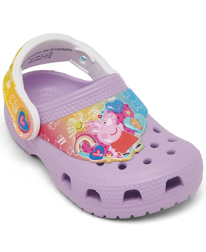 Crocs Toddler Girls Peppa Pig Classic Clogs from Finish Line & Reviews -  Finish Line Kids' Shoes - Kids - Macy's