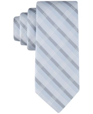 Men's Creme Plaid Tie
