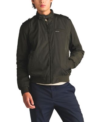 Men's Big & Tall Heavy Iconic Racer Quilted Lining Jacket (Slim Fit)
