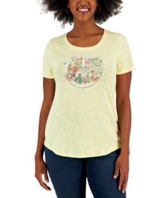 Style & Co - Women's Printed Short-Sleeve T-Shirt