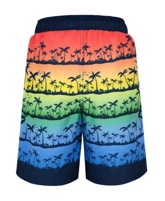 Big Boys Quick Dry Drawstring Swim Trunks Board Shorts with Mesh Lining UPF50+ XS-XXL