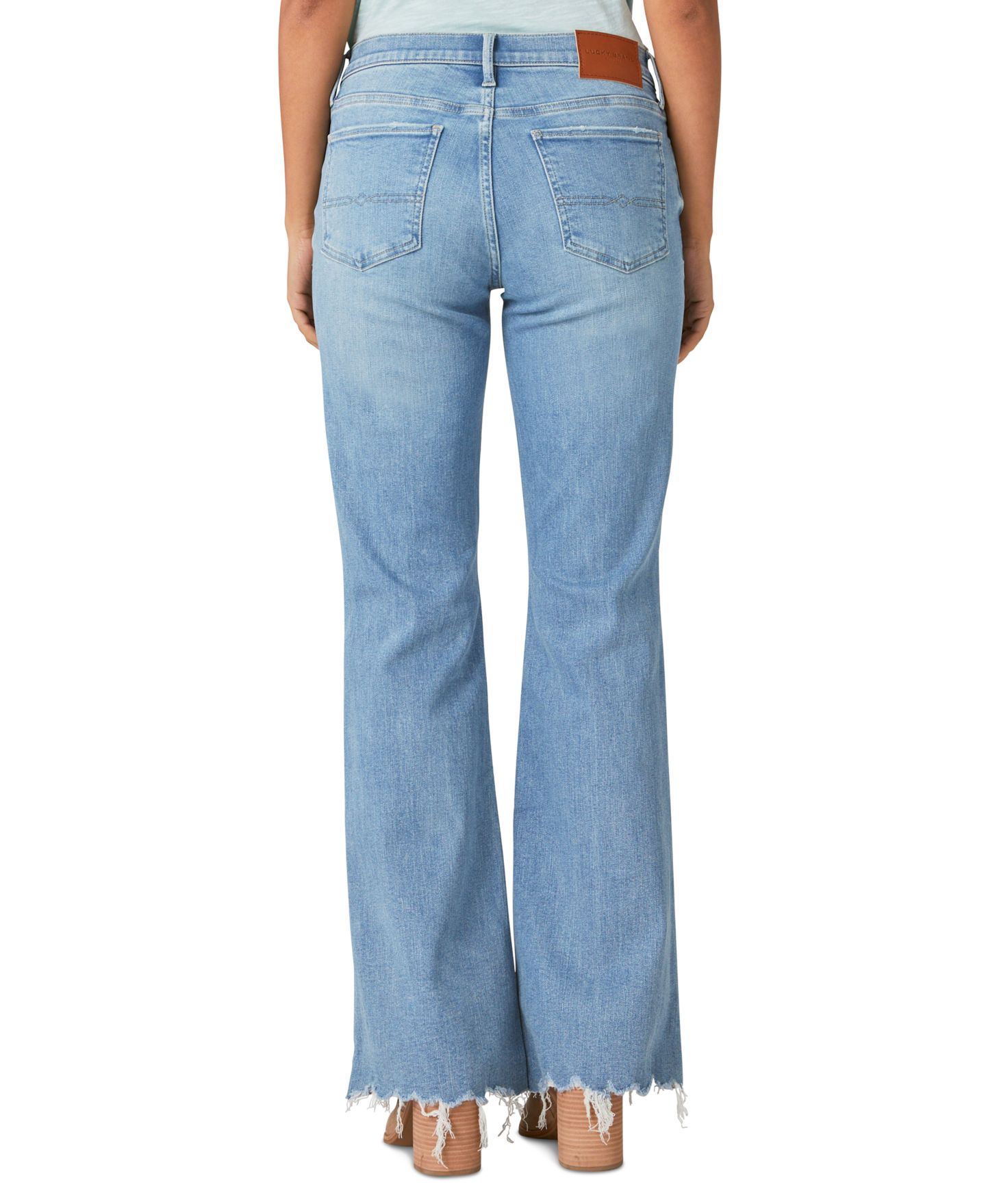 Женские джинсы Lucky Brand Sweet Flare Stretch Flare-Leg, цвет: Capsize Dest — фото 3
