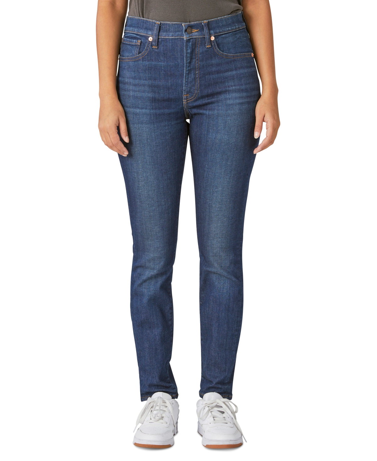 Lucky Brand Women's Bridgette High-rise Skinny Jeans In Inclusion Blue