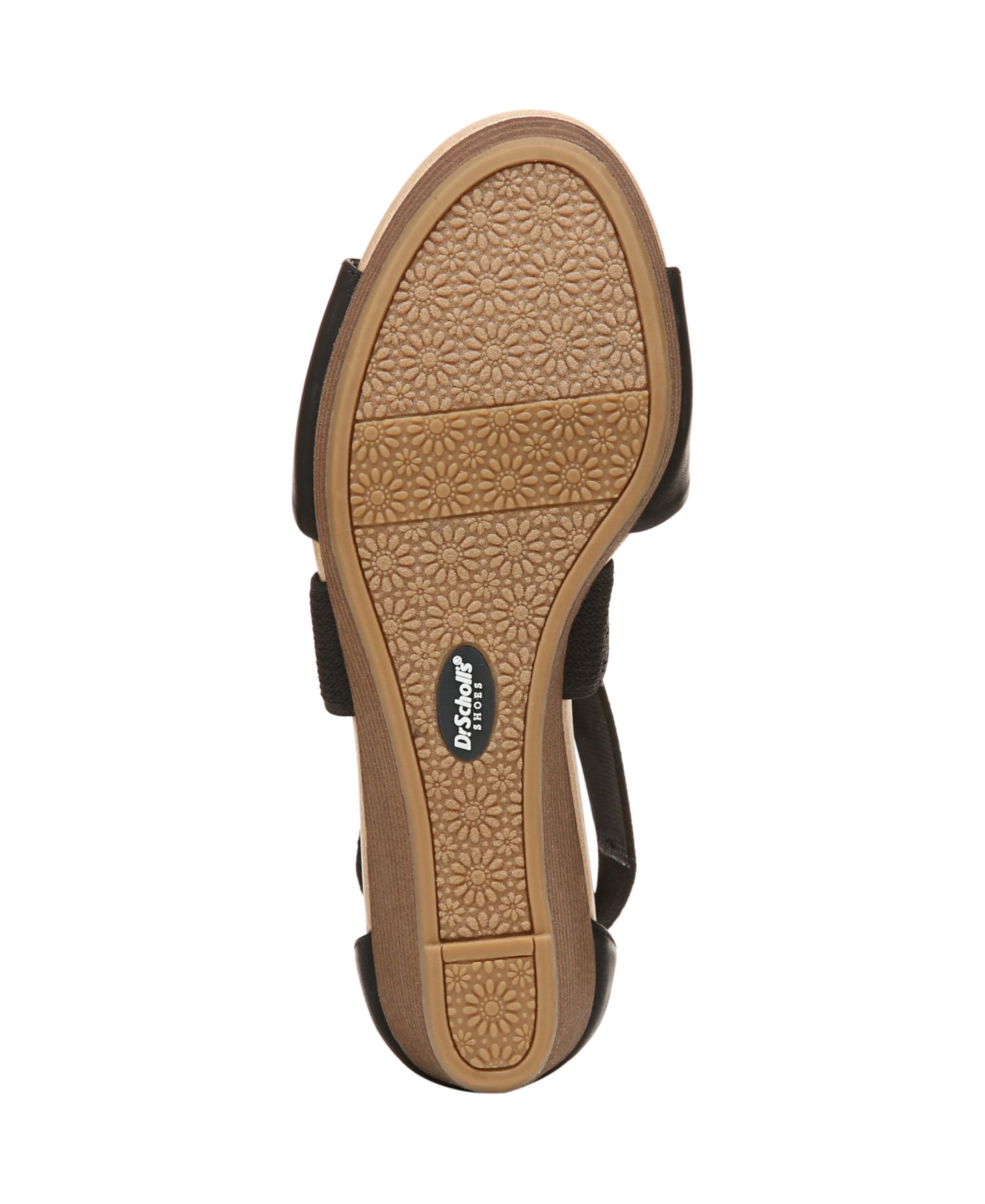 Женские сандалии Dr. Scholl's Barton-Band Wedge, цвет: Чёрная искусственная кожа — фото 5