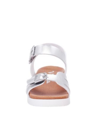 Toddler Girls Lacey Season Fastening Strap Sandals