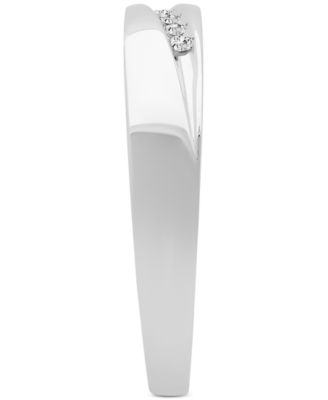 Diamond Square Cluster Bridal Set (1/4 ct. t.w.) in 14k White Gold