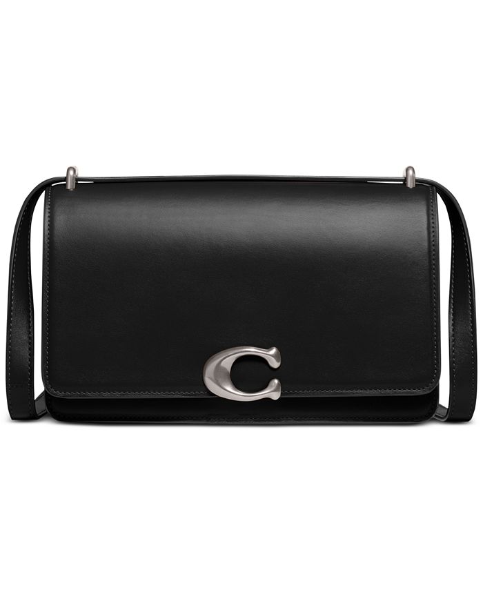 Christian Dior Blue Patent Leather Makeup Bag with Star Pull-up