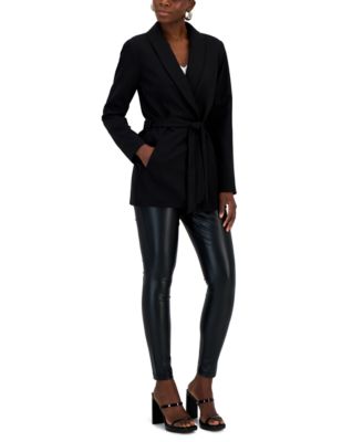 Women's Faux-Leather Leggings, Created for Macy's 