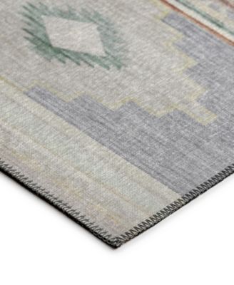 Phoenix Washable PH1 1'8" x 2'6" Area Rug
