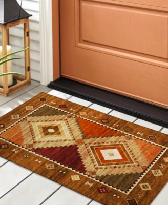 Phoenix Washable PH2 1'8" x 2'6" Area Rug