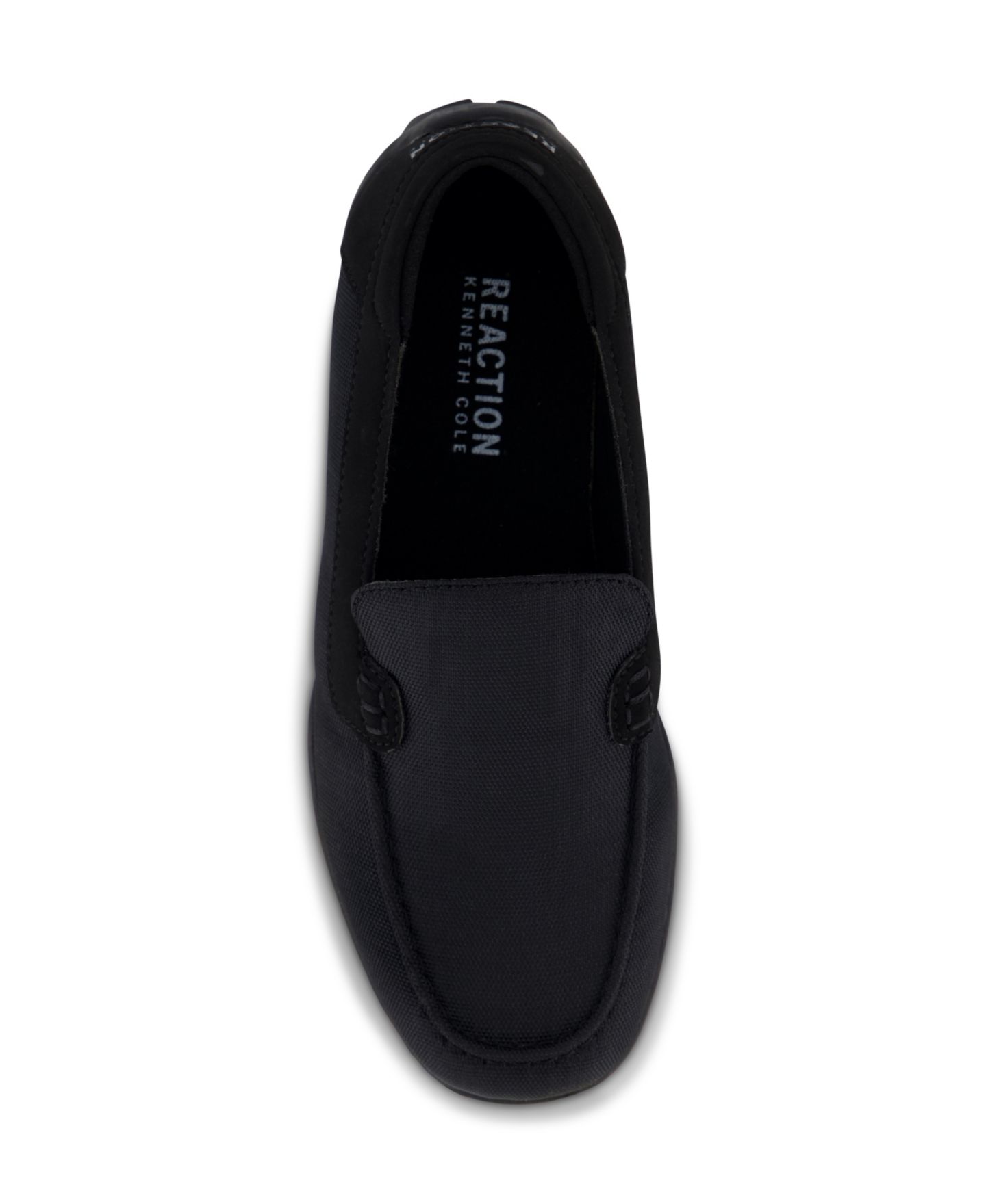 Туфли Kenneth Cole New York Distance Destin Driving Moccasin Slip-On Loafers для мальчиков, цвет: Чёрный — фото 4