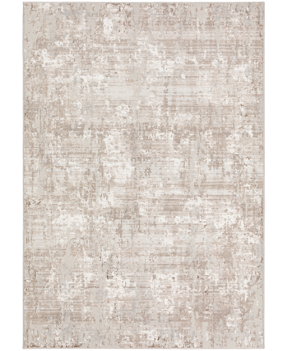 D Style Rhodes Rr3 7'10" X 10' Area Rug In Taupe