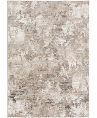 D Style Lindos Lds4 Area Rug In Taupe