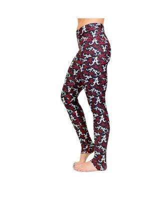 Women's Multi Alabama Crimson Tide Stacked Mascot Leggings