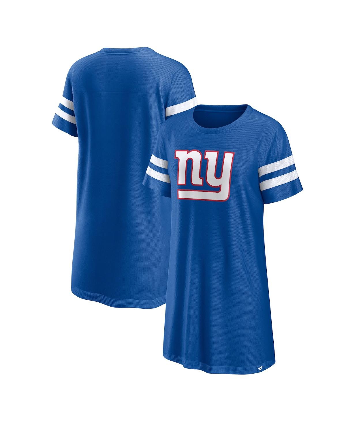 Shop Fanatics Women's  Royal New York Giants Victory On Dress