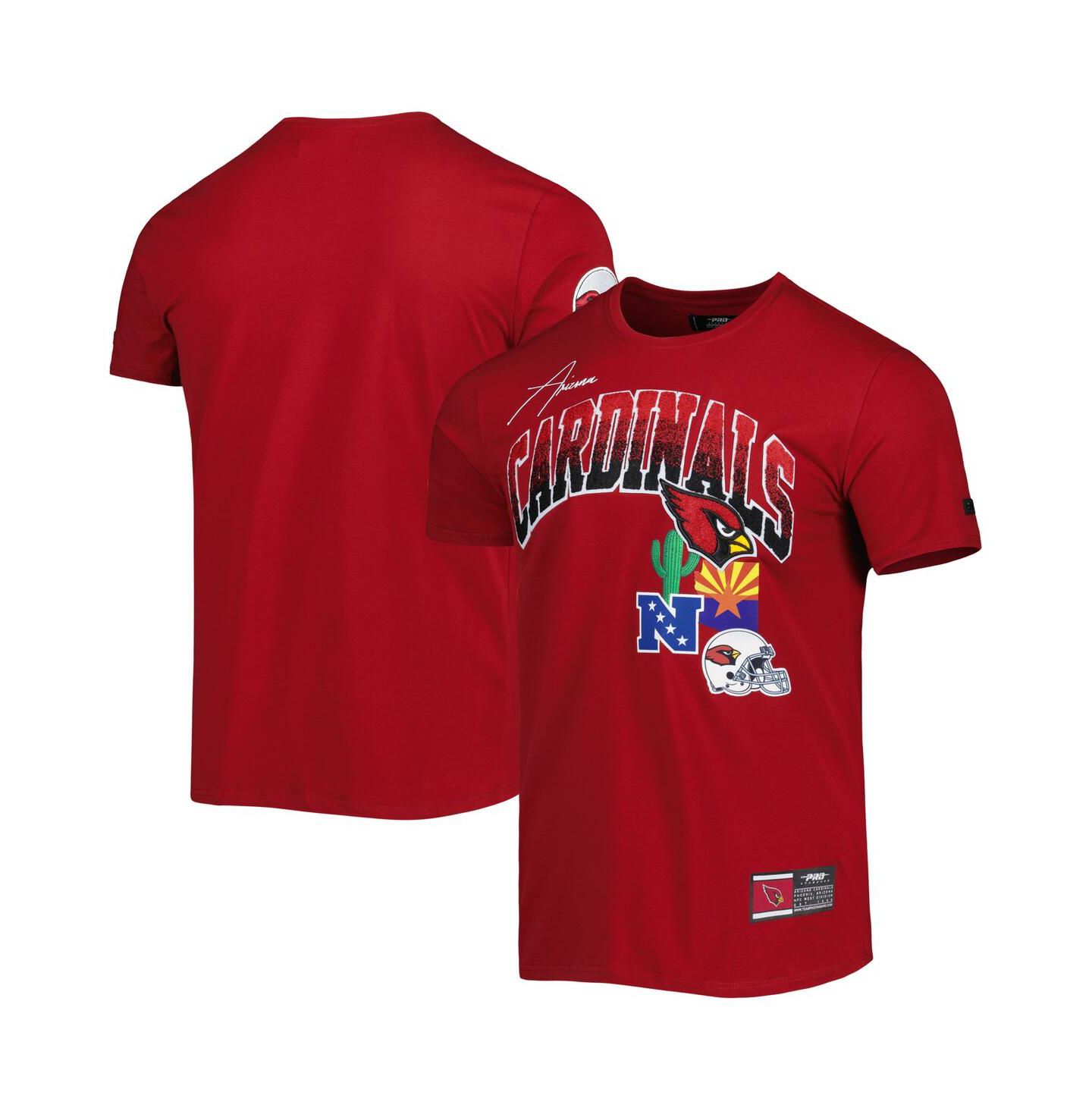 Мужская футболка Pro Standard Cardinal Arizona Cardinals Hometown Collection — фото 1