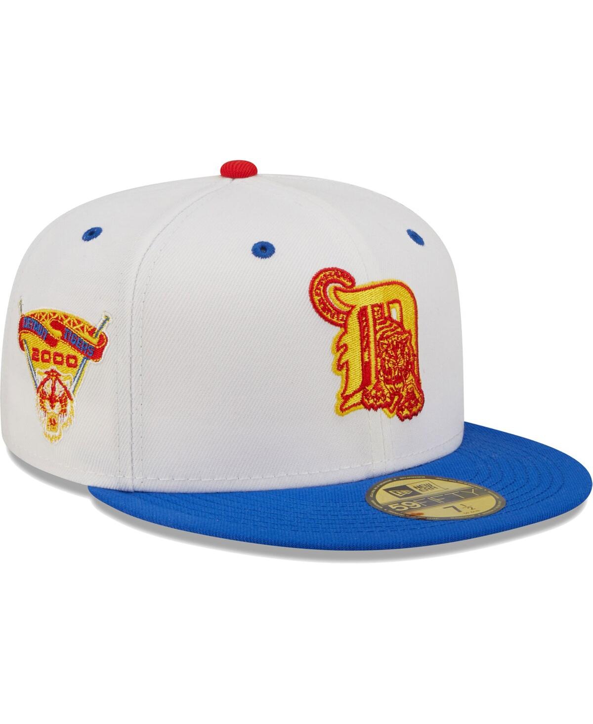 Men's New Era Royal Detroit Tigers Inaugural Season At Comerica Park Cherry Lolli 59Fifty Fitted Hat - Royal