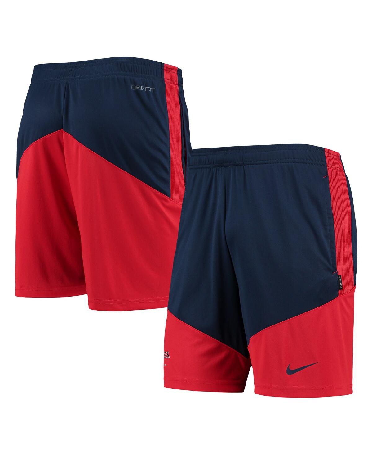 Men's Nike Red Ole Miss Rebels Performance Player Shorts - Red