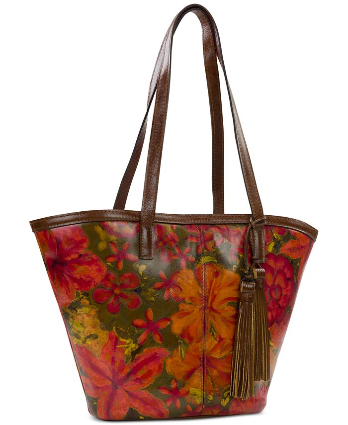 Patricia Nash Lyon Marconia Large Leather Tassel Tote Macy's