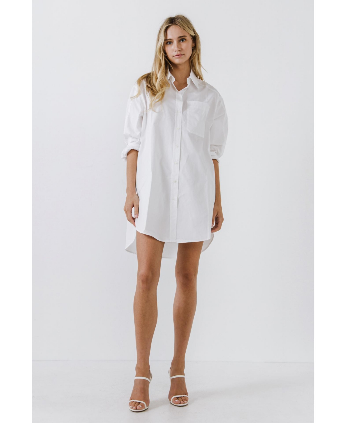 English Factory Classic Collared Dress Shirt In White