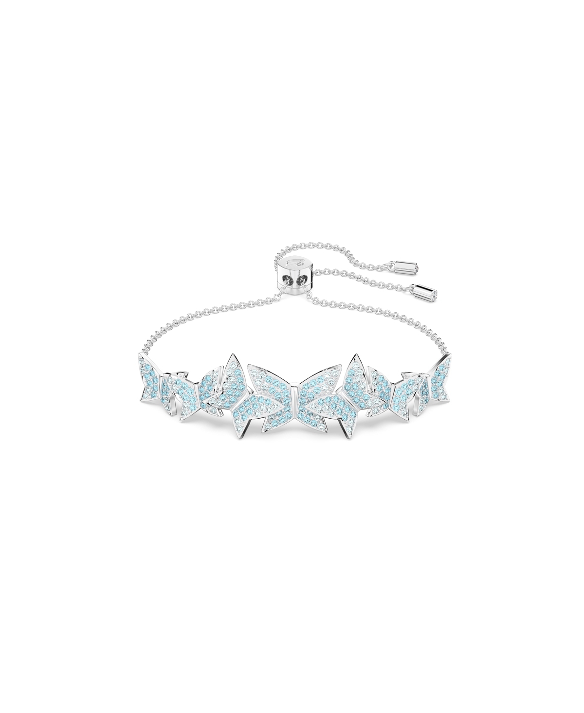 Swarovski Crystal Butterfly Lilia Bracelet In Blue