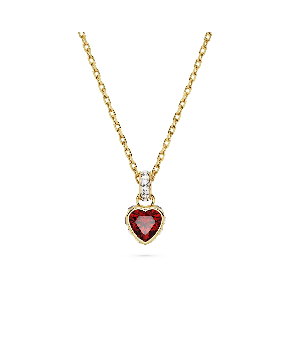 SWAROVSKI CRYSTAL HEART STILLA PENDANT NECKLACE