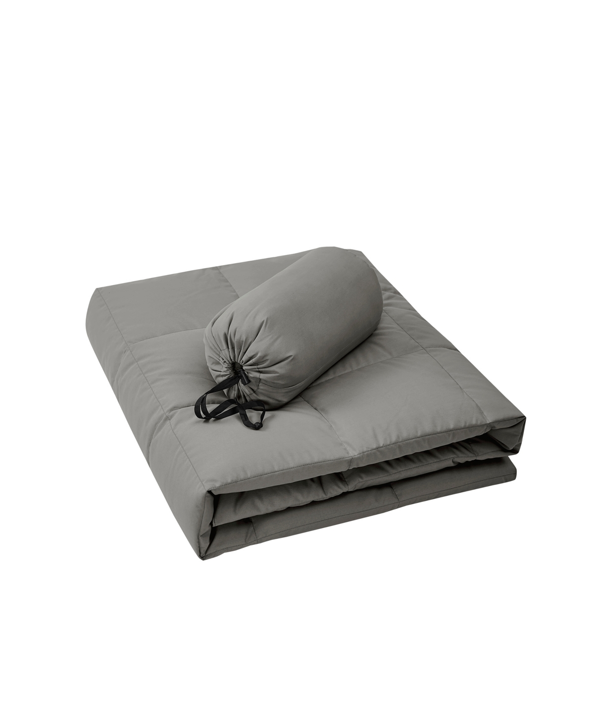 Royal Luxe Packable Downthrow With Storage Bag, 60" X 70", Created For Macy's In Gray