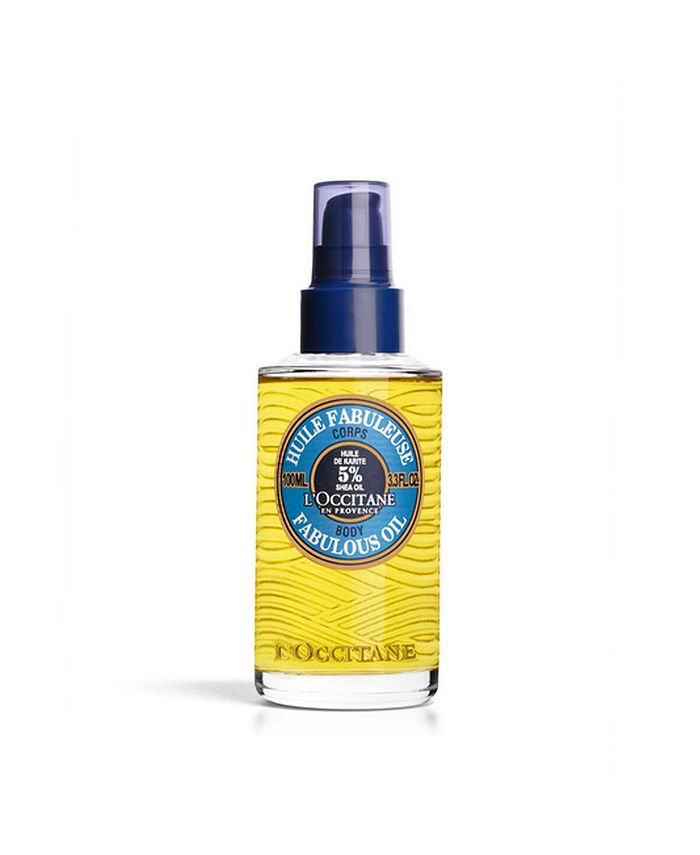 L'Occitane Shea Body Fabulous Oil with 5 Shea Oil, 3.3 fl. oz. Macy's