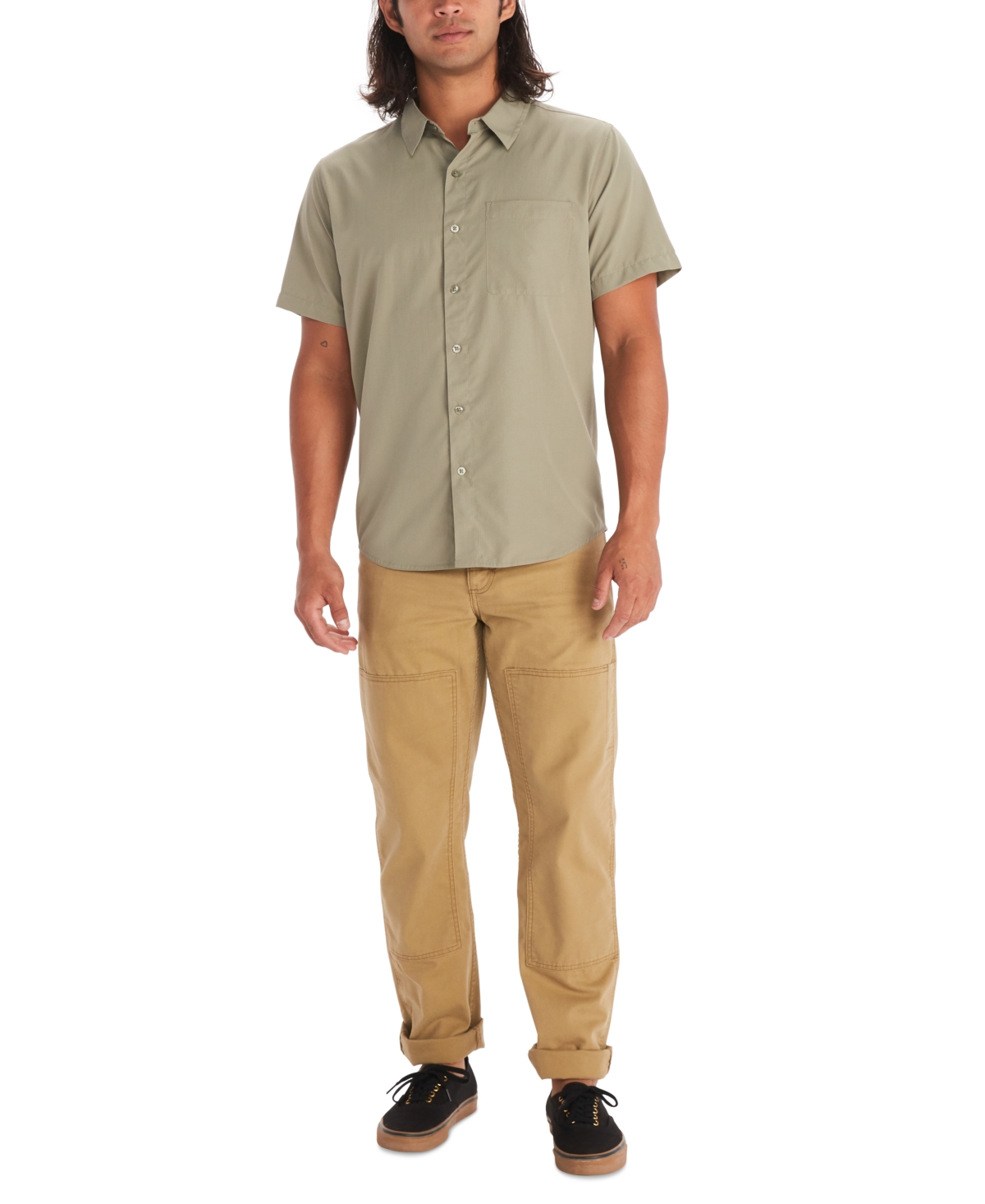 Marmot Men's Aerobora Button-Up Short-Sleeve Shirt